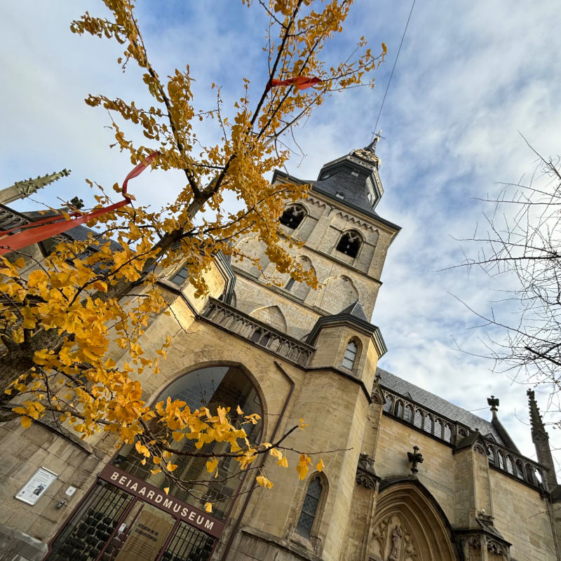 LUISTER – Zelfs de koster zingt mee: Stadsbeiaardier Kenneth speelt sinterklaasmuziek doorheen heel de stad – door Jill Swinnen
