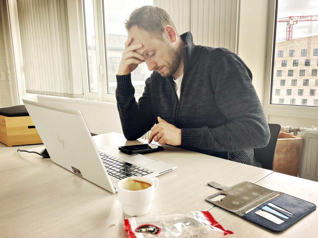 Onze hoofdredacteur blijft ondertussen rustig en gefocust!