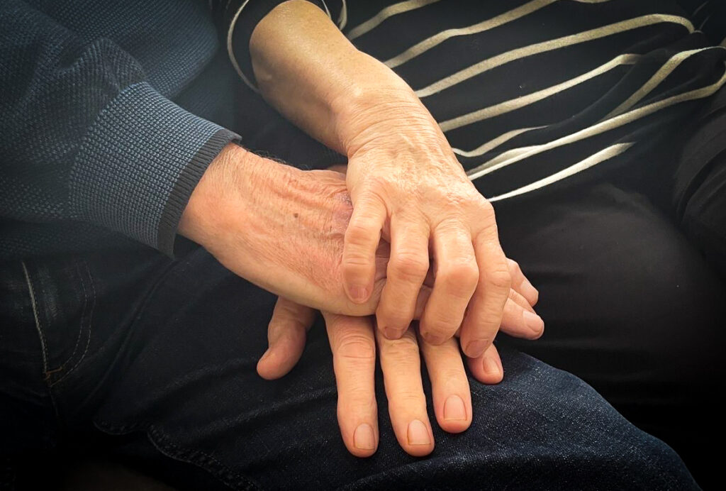 Leven met iemand die langzaam verdwijnt