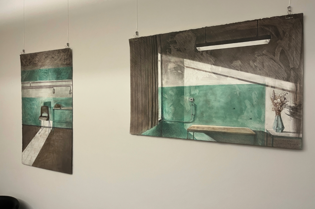 Dominik Martin stelt werken tentoon: ‘Gummen is tekenen en hoeft geen correctiemateriaal te zijn’